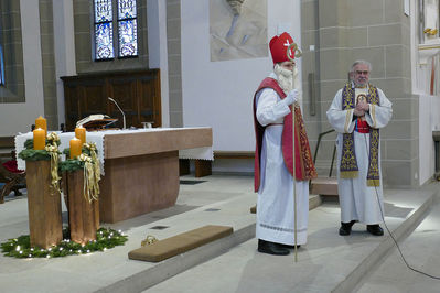 Der Nikolaus besuchte St. Crescentius